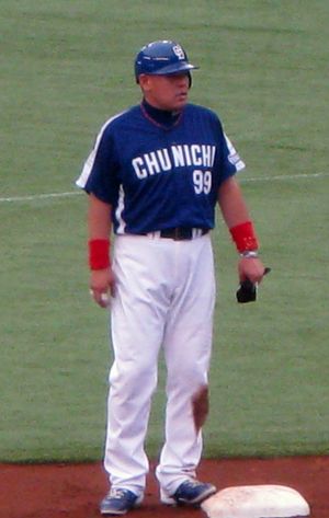 주니치 드래건스 시절(2008년 6월 1일)