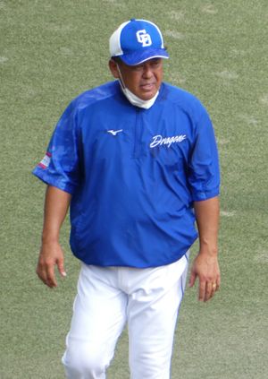 주니치 코치 시절(2023년 7월 29일)