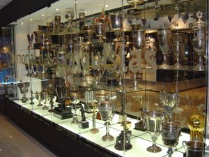 상투스 FC가 메모리얼 다스 콩키스타스에서 획득한 여러 트로피