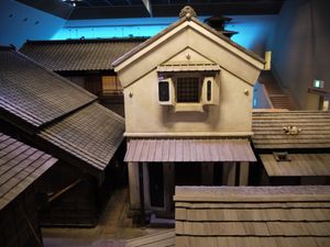 후카가와 에도 박물관에 전시된 에도 시대 조닌 가옥