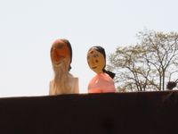 덜미에 사용되는 인형