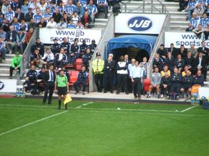 위건 애슬레틱의 첫 프리미어 리그 경기, 첼시와의 경기