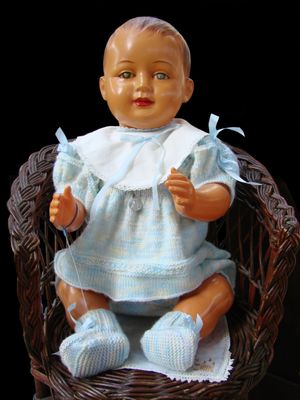 골동품 셀룰로이드 인형