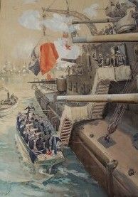 1885년 8월 26일, 쿠르베의 시신이 프랑스로 돌아오다, 레 살랭 디에르