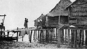 사마-바자우족 가옥, 필리핀 삼보앙가 시, 1923년