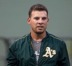 오클랜드 애슬레틱스 시절 (2015년 8월 17일)