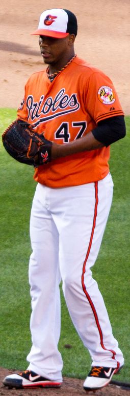 볼티모어 오리올스 시절(2012년 6월 9일)