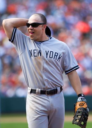 뉴욕 양키스 시절(2012년 9월 9일)