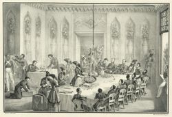 테브리즈에서 페르시아의 배상금 지불