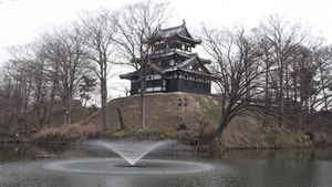 에치고 다카다 성 3중 망루 (니가타현 조에쓰시)