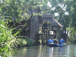 다이오 와사비 농장의 물레방아