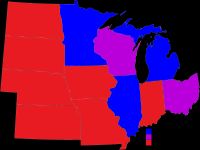 미국 상원 의원의 정당별 분포 (118대 의회)