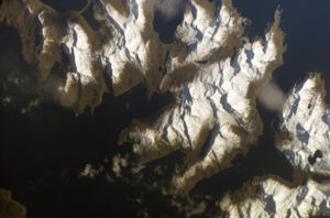 서던카섬 (우주에서)