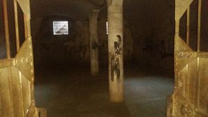 Coyotepe 요새 감방