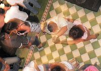 멕시코에서 살사 춤을 추는 모습