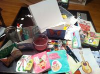 손으로 그린 카드