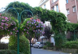 릴의 도시 녹지 통로.