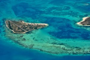 도스 모스키세스 섬의 암초