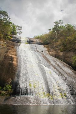 엘 모노 폭포, 이마타카 산맥, 델타아마쿠로