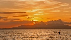 라구나 데 라야 근처의 산