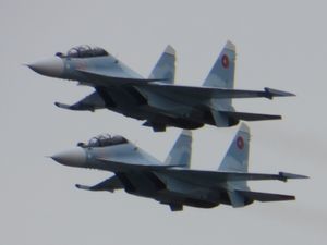 아르메니아 공군의 Su-30SM 제트기