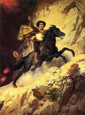 호아킨 무리에타는 캘리포니아의 로빈 후드라고 불리며, 골드 러시 시대에 악명 높은 무법자였다.