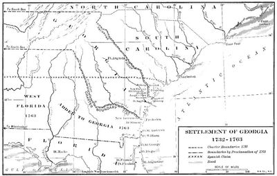 조지아 식민지 정착 과정 (1732-1763)