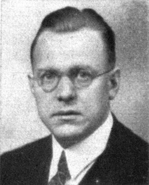 그로테볼의 1930년 공식 국회 초상화