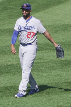 로스앤젤레스 다저스 시절(2014년 9월 19일)