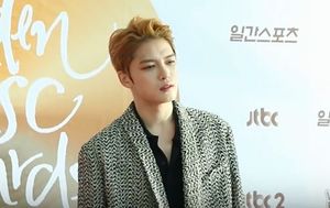2017년 골든디스크 어워드에서의 김재중