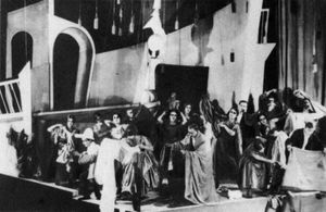 카를로 고치의 공주 투란도트, 예브게니 바흐탄고프 연출 (1922)