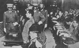 아마카스 사건의 군법회의