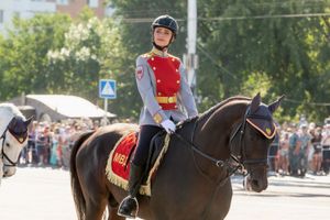 내무부 여성 기병대원