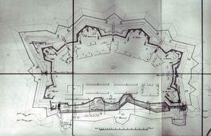 1856년 티라스폴 요새 계획