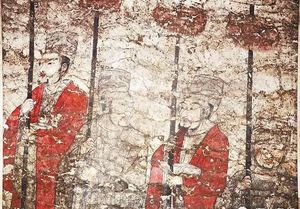 고양 묘의 벽화.