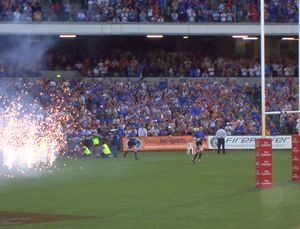 2006년 브럼비스와의 첫 경기에서 득점하는 포스