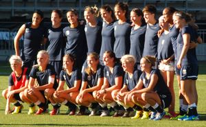 경기 전 단체 사진(2013년 7월 25일 시카고 레드 스타스 전)