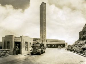 1936년 시드니 시를 위해 건설된 뉴사우스웨일스주 파이몬트의 대형 소각로.