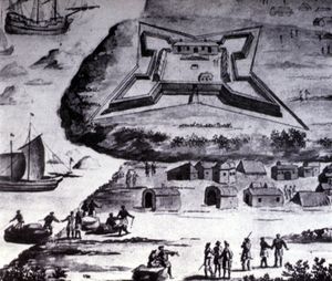 그로스-프리드리히스부르크, 현대 가나 영토에 위치한 브란덴부르크 식민지 (1683–1717)