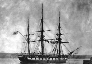 동아시아 함대의 함선 중 하나인 테티스