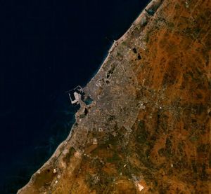 벵가지 위성 사진