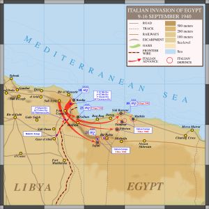 이집트 침공, 1940년
