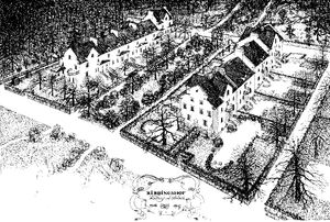 핀란드 최초의 "테라스 하우스"인 헬싱키의 리빙스호프(1916)