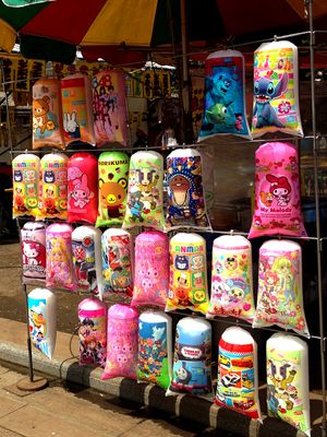 일본에서 판매되는 솜사탕 봉지