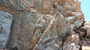 평안 누층군을 관입한 암맥