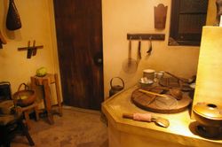 1920년대 전통적인 상하이식 쓰쿠먼 스타일 주방, 쓰쿠먼 오픈 하우스 박물관