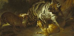 Hyena (1739) by 장-밥티스트 우드리.