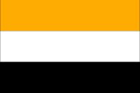 자칭 카빈다 공화국의 국기.