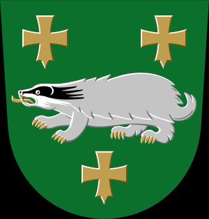 루한카 문장의 유럽오소리