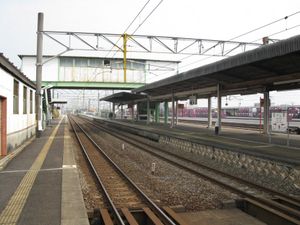 역 구내 (2009년 10월)